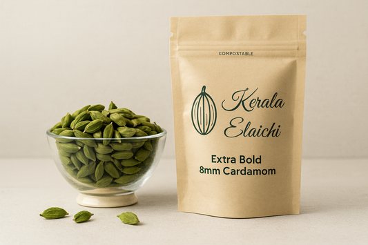 Alleppey Green Extra Bold Cardamom - 8mm